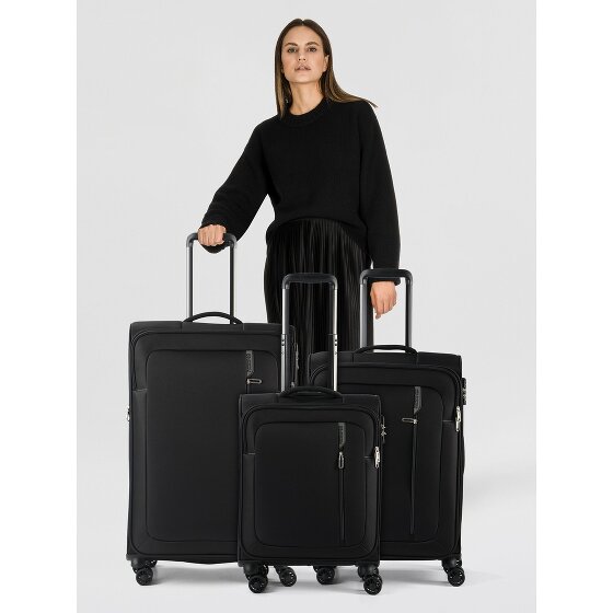 American Tourister Nitestream 4 kółka Zestaw walizek 3-części z funkcją poszerzenia
