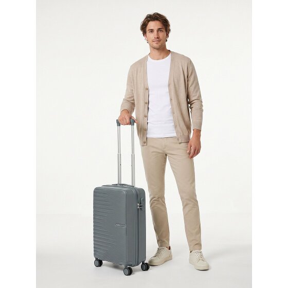 Travelite Pacific 4 kółka Walizka kabinowa S 55 cm