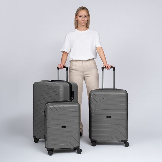 Redolz Essentials 05 3-SET 4 kółka Zestaw walizek 3-części