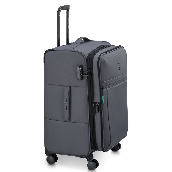 Delsey Paris x United Colors of Benetton BE Wózek 4-kołowy 65 cm z plisą rozporową