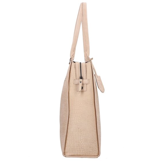 Burkely Casual Carly Torba na ramię skórzana 33 cm Laptop Compartment