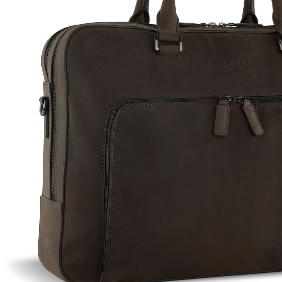 bugatti Luca Teczka Skórzany 39 cm Komora na laptopa