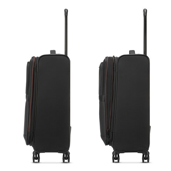 Roncato Metropolitan 4 kółka Walizka 66 cm z plisą rozprężną