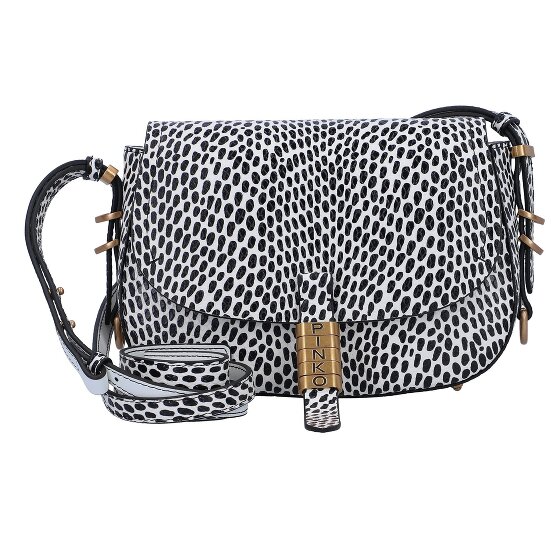 PINKO Saddle Torba na ramię Skórzany 22 cm