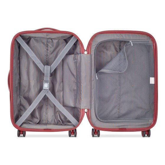 Delsey Paris Wózek kabinowy Caumartin 4 z podwójną rolką 55 cm
