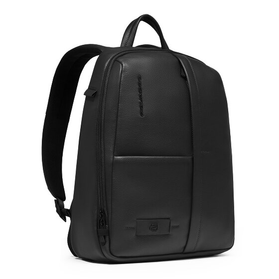 Piquadro Russel Plecak Skórzany 39 cm Komora na laptopa