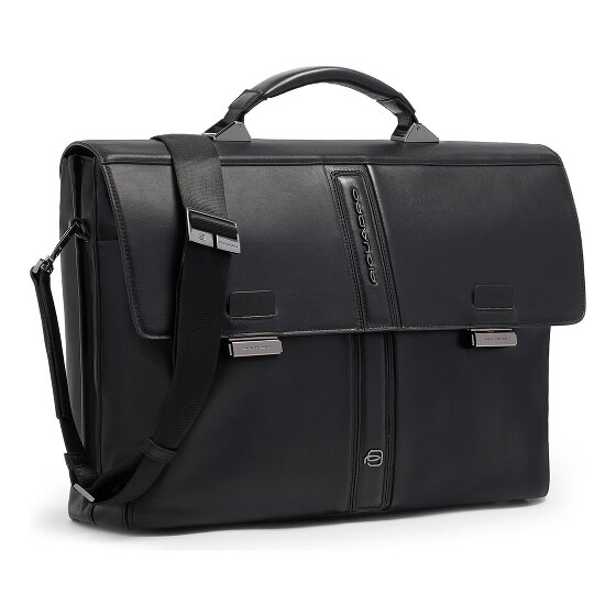 Piquadro Victor Teczka Ochrona RFID Skóra 42 cm Komora na laptopa
