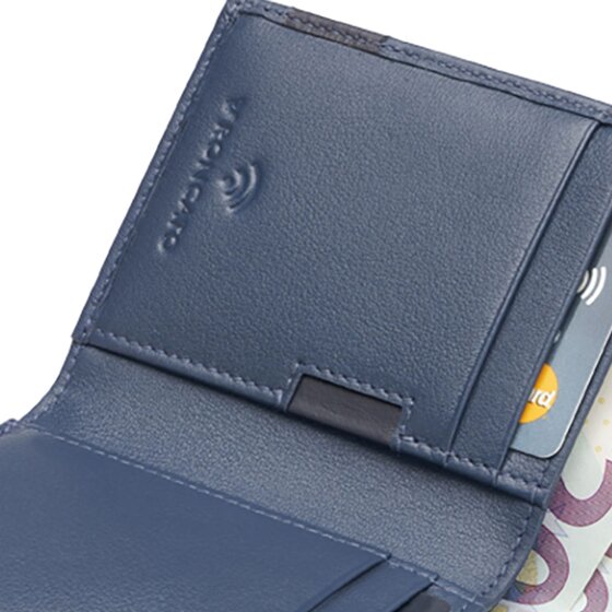 Roncato Monaco Portfel Ochrona RFID Skórzany 8 cm