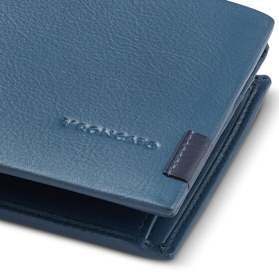 Roncato Monaco Portfel Ochrona RFID Skórzany 12.5 cm