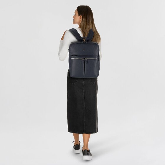 Braun Büffel Hanna Plecak biznesowy M Skórzany 40 cm Komora na laptopa