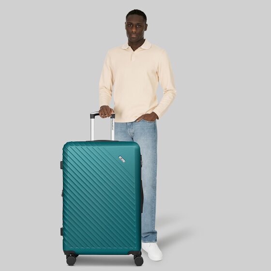 Check.In Paradise 2.0 4 kółka Walizka L 78 cm z plisą rozprężną