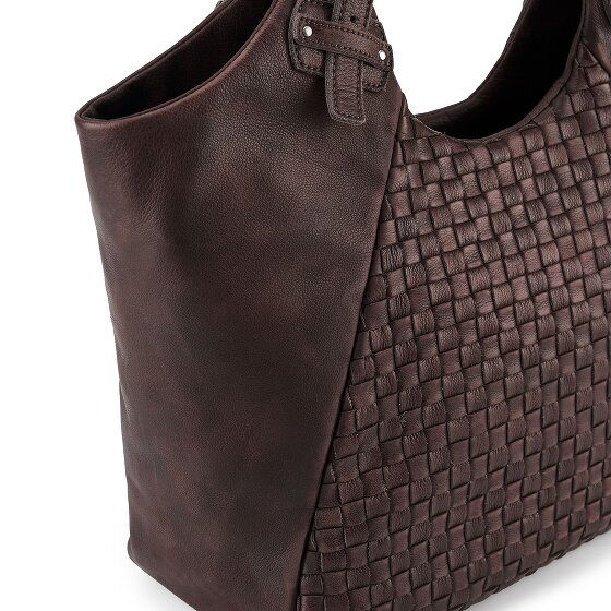 FredsBruder Calm Weave Shopper Bag Skóra 45 cm