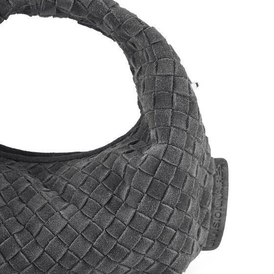 LES VISIONNAIRES Greta Micro weave Torba Skóra 20 cm