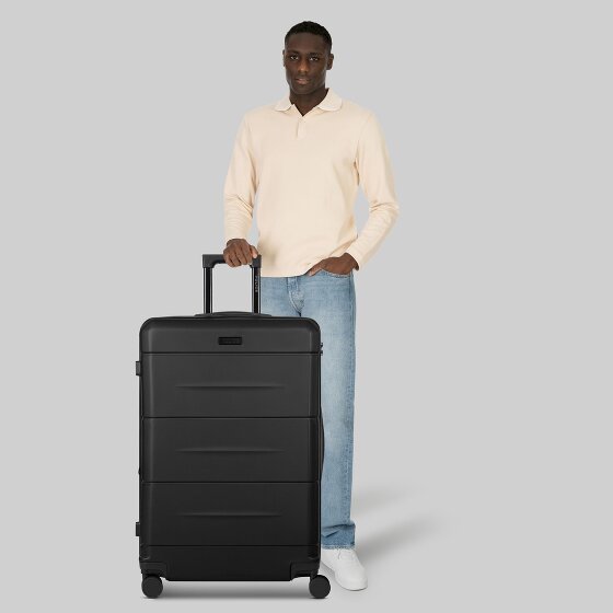 Police London 4 kółka Walizka 74 cm z plisą rozprężną