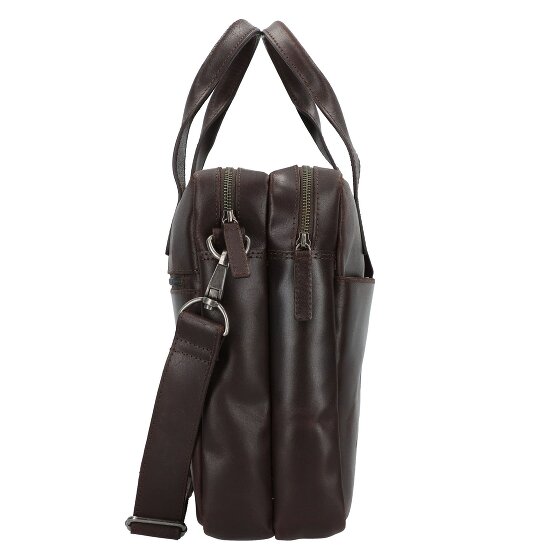 Burkely Vintage Jesse Briefcase Leather 42 cm Komora na laptopa
