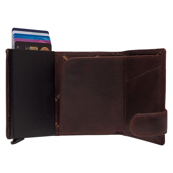 The Chesterfield Brand Portland Etui na karty kredytowe Ochrona RFID Skórzany 7 cm