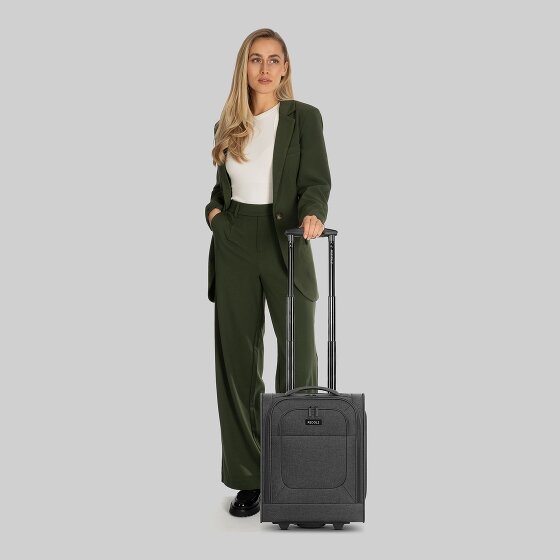 Redolz Essentials 12 – Walizka kabinowa z 2 kółkami, montowana pod siedzeniem, XS, 43 cm