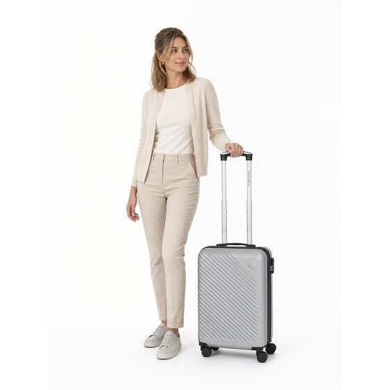 Check.In Paradise 2.0 4 kółka Walizka kabinowa S 55 cm z funkcją poszerzenia
