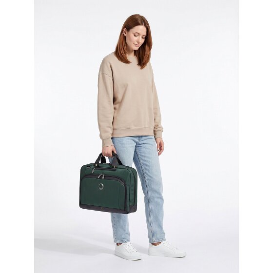 Delsey Paris DLC Pro Teczka Ochrona RFID 40 cm Komora na laptopa