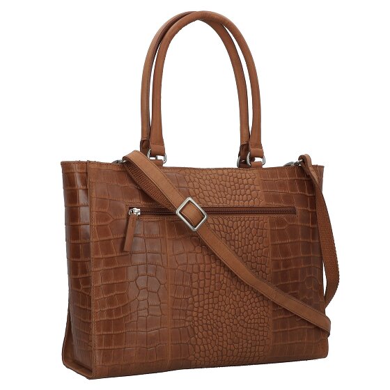 Burkely Cool Colbie Shopper Bag Skórzany 35 cm Komora na laptopa