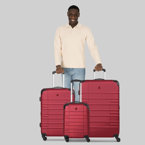 Wenger Amplar Evo 4 kółka Zestaw walizek 3-części z plisą rozprężną