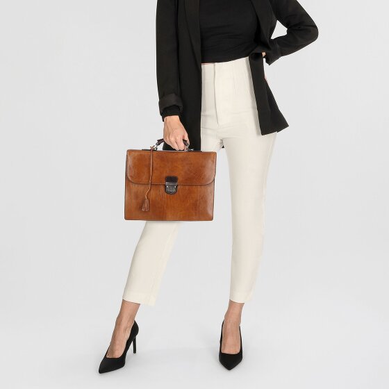 Castelijn & Beerens Teczka Rien RFID Skóra 39,5 cm Komora na laptopa