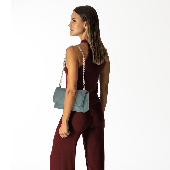 Patrizia Pepe Fly Padded Leather Shoulder Bag 25 cm