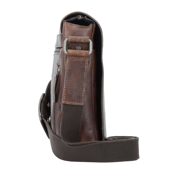Leonhard Heyden Roma Messenger Leather 31 cm Komora na laptopa