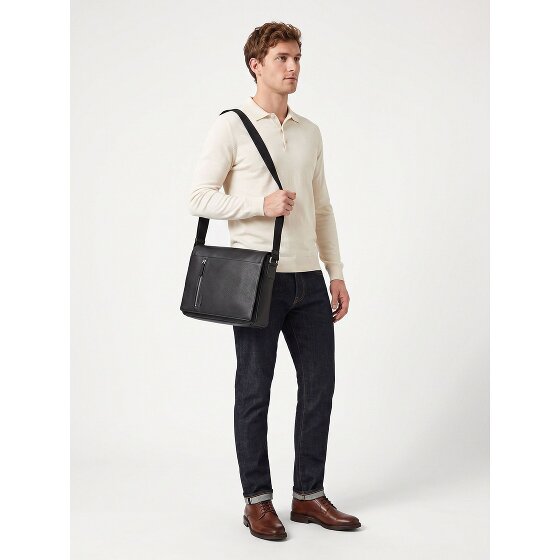 Strellson Kennington Torba typu Messenger Skóra 38 cm Komora na laptopa