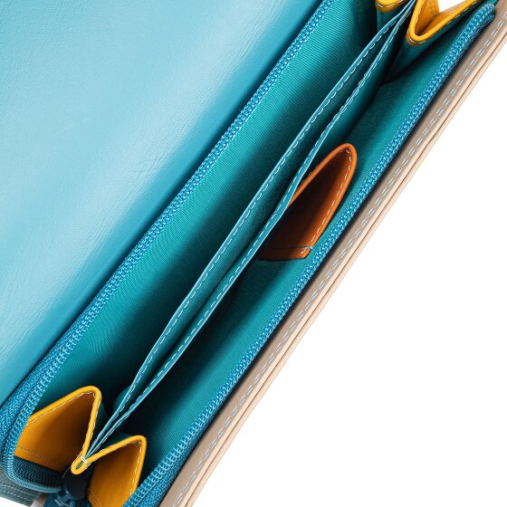 Mywalit Tri-fold Zip Wallet Leather Wallet 17 cm