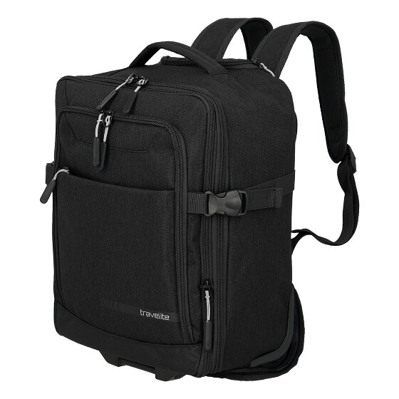 Travelite Kick Off 2 kółka Walizka z plecakiem 40 cm Komora na laptopa
