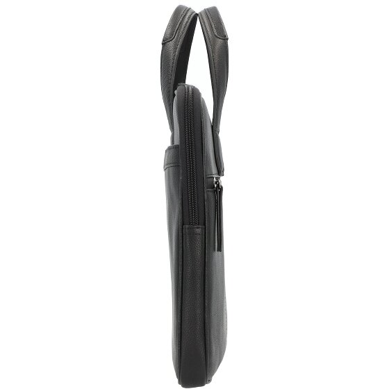 d&n Skórzana teczka Business Line z przegrodą na laptopa 40 cm