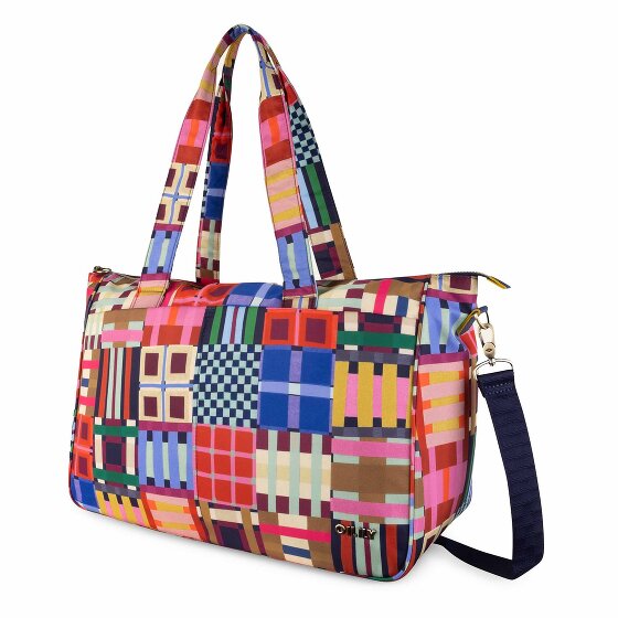 Oilily Tartan Tape Wynda Shopper Bag 31 cm
