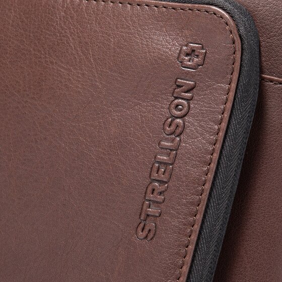 Strellson Charles Teczka Skórzany 39 cm Komora na laptopa