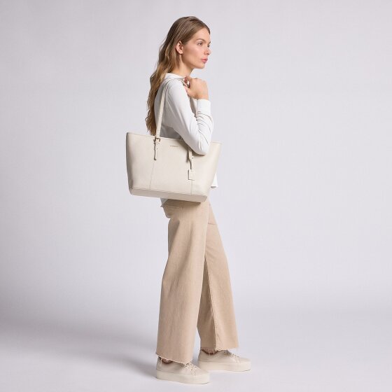 Lazarotti Bologna Leather Shopper Bag Skórzany 35 cm