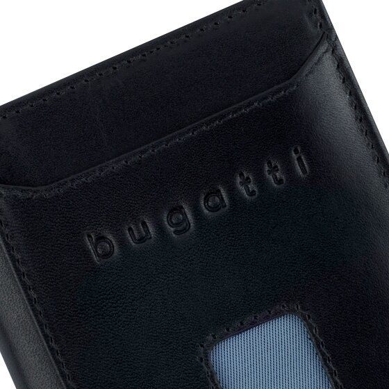bugatti Secure Slim Portfel Ochrona RFID Skórzany 8 cm