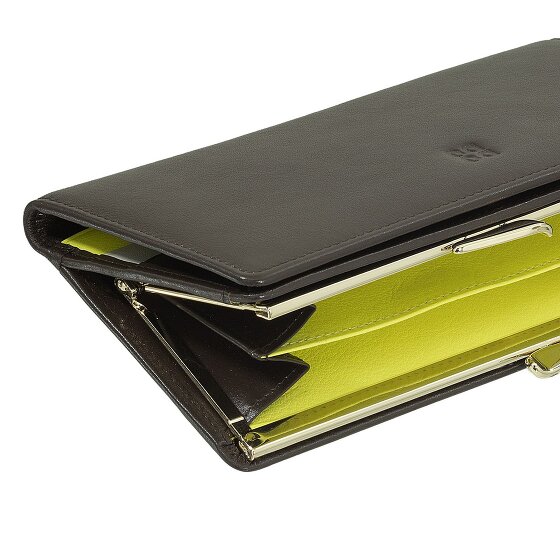 DuDu Portfel Ochrona RFID Skórzany 19.5 cm