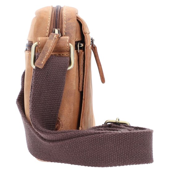 Greenburry Vintage Travel 2 Torba na ramię skórzana 15 cm