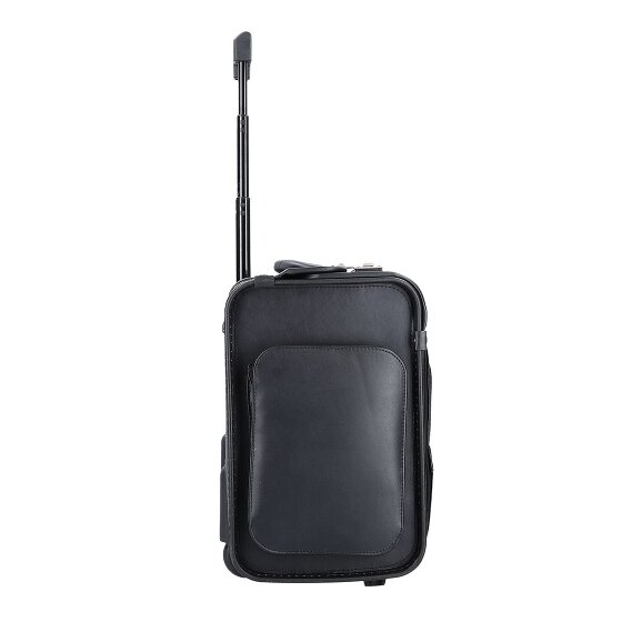 Dermata Walizka Pilot Trolley 48 cm z przegrodą na laptopa