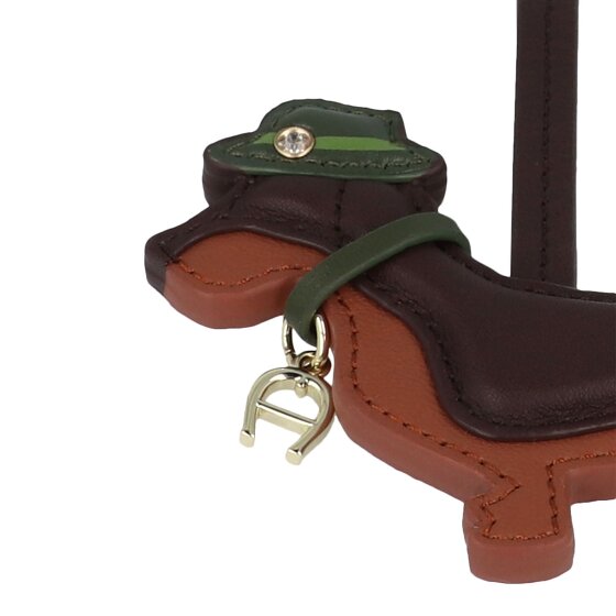 AIGNER Skórzana przywieszka do modnej torby 12 cm