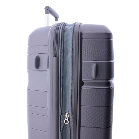 Gladiator 3800 4 kółka Walizka 77 cm z plisą rozprężną