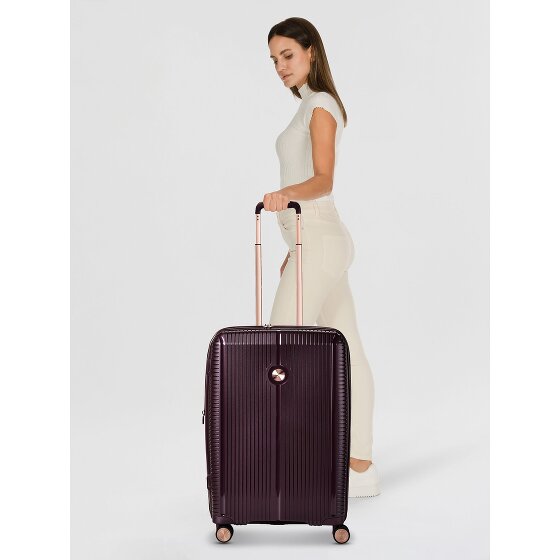 Polestream Paris 4 kółka Walizka 69 cm z plisą rozprężną