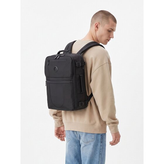 Delsey Paris Plecak podróżny DLC 2.0 z przegrodą na laptopa o szerokości 40 cm