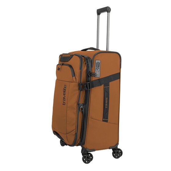 Travelite Briize 4 kółka Zestaw walizek 3-części z plisą rozprężną