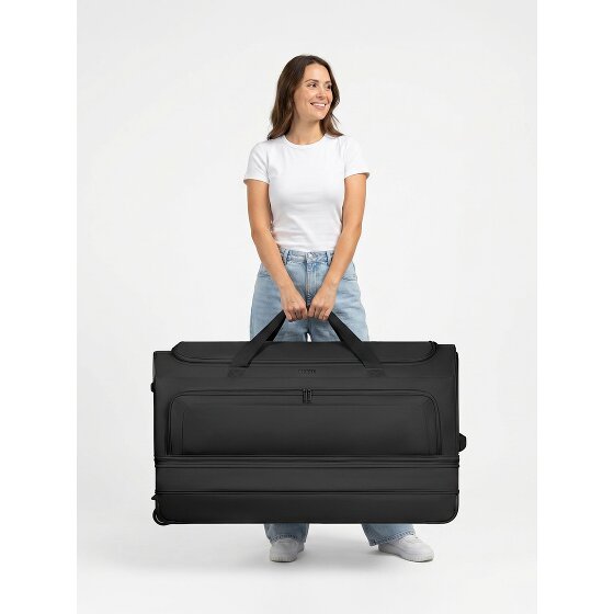 Redolz Torba podróżna na 2 kółkach Duffle Essentials 90 cm XXL z elastyczną plisą, rozmiar specjalny