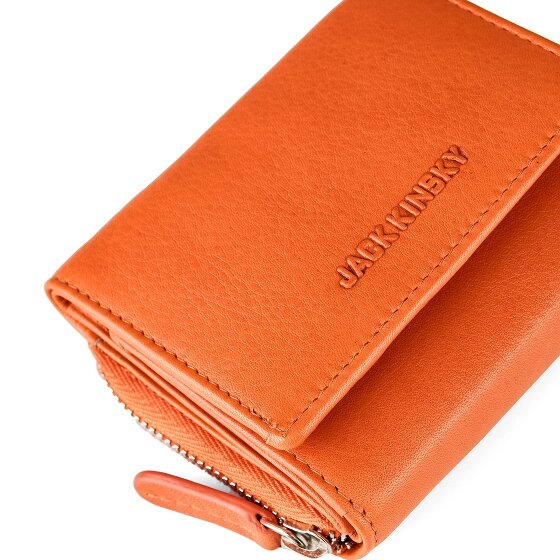 Jack Kinsky Aruba Portfel Ochrona RFID Skórzany 10 cm