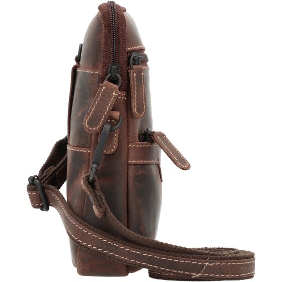 Jack Kinsky Skórzana torba na ramię Baltimore 11 16 cm