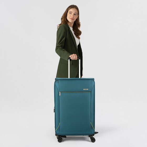 Samsonite Base Breeze 4 kółka Walizka 78 cm z plisą rozprężną