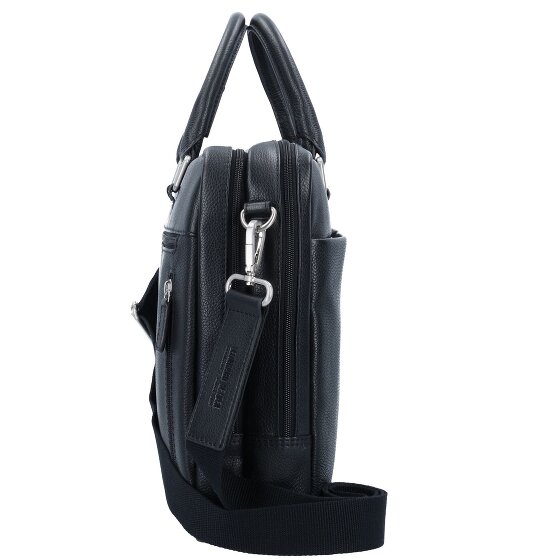 Leonhard Heyden Berlin Briefcase Leather 39 cm Komora na laptopa