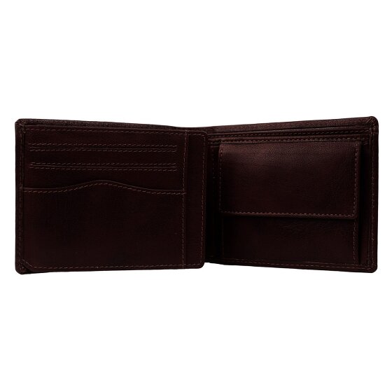 The Chesterfield Brand Harlem Portfel Ochrona RFID Skórzany 12.5 cm
